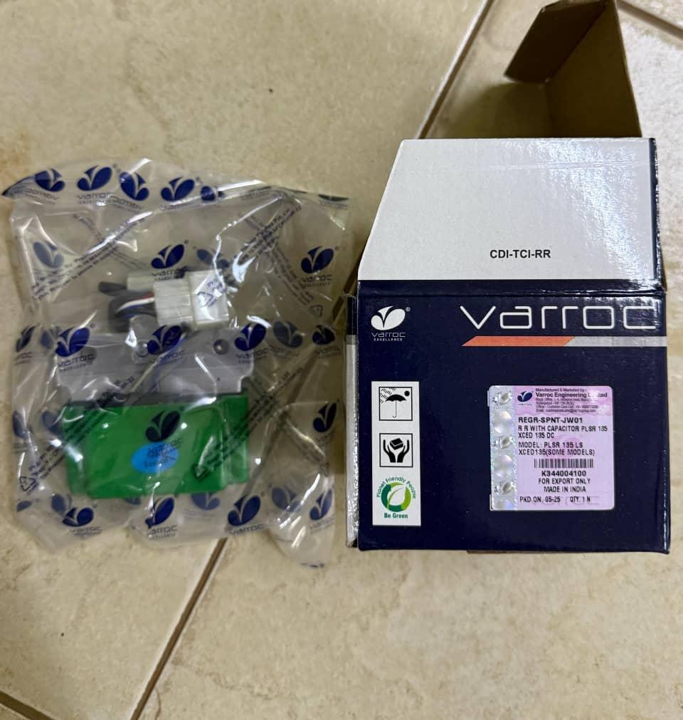 Varroc=Capacitor With R R=CT125